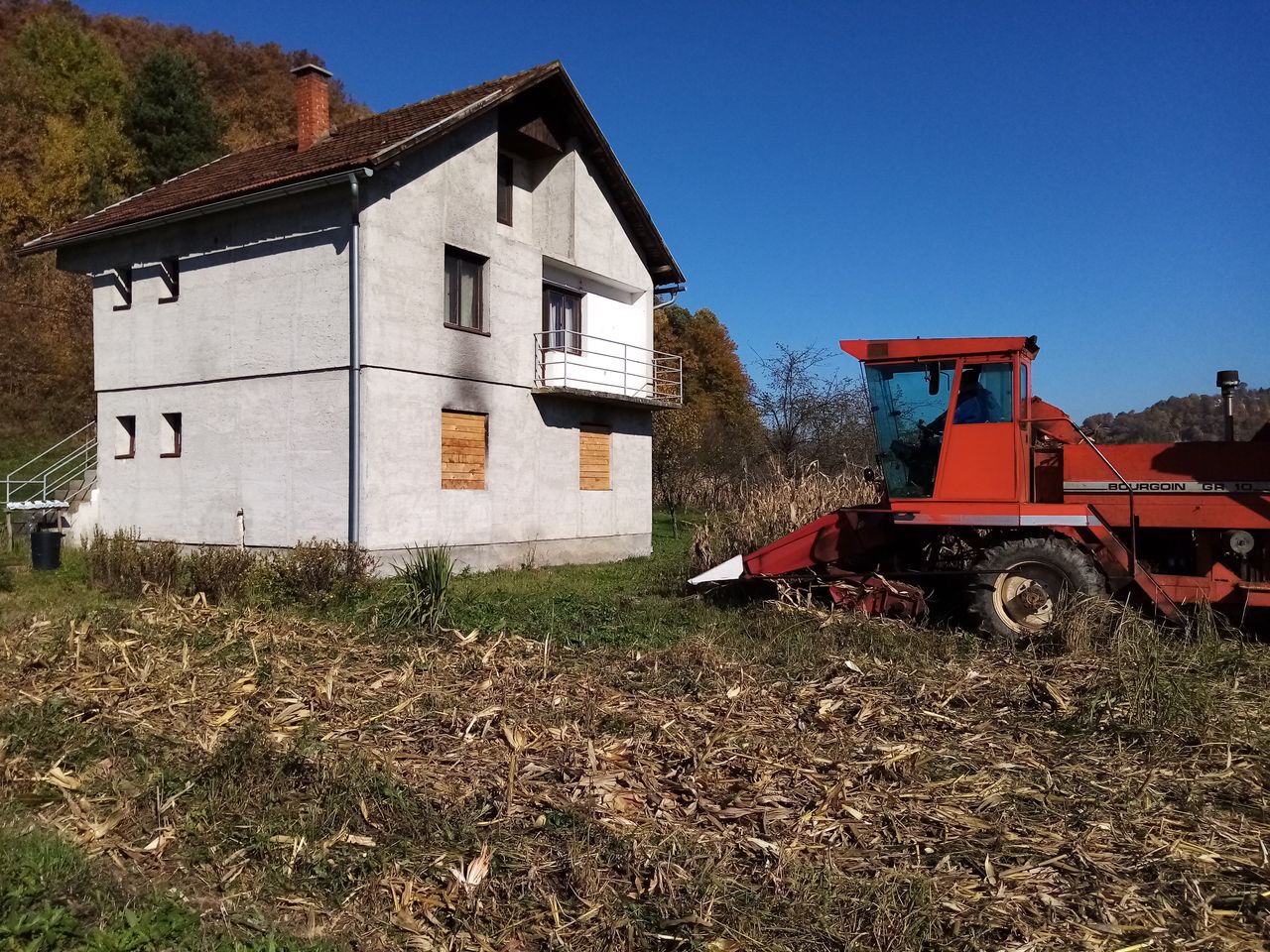 Berba kukuruza 2021., Vinište